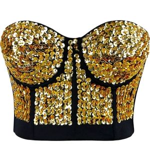 Sequin Bustier